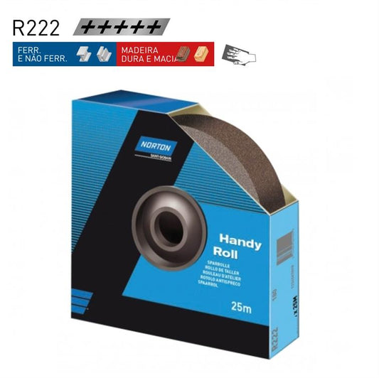 Rolo Lixa R222 38x25mts P150