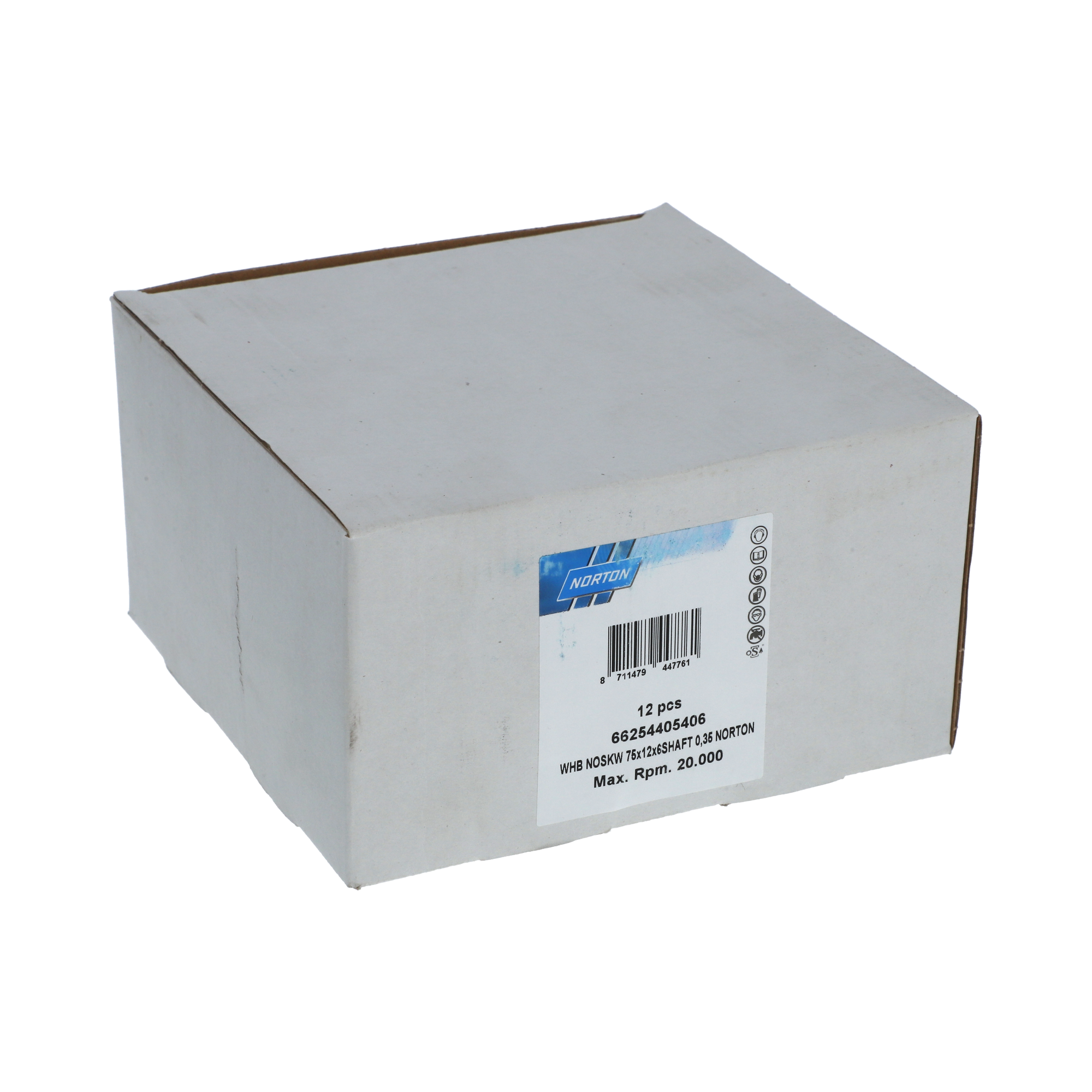 Escova Haste Aço Entrançado WHB 75x12x6 0,35 T15