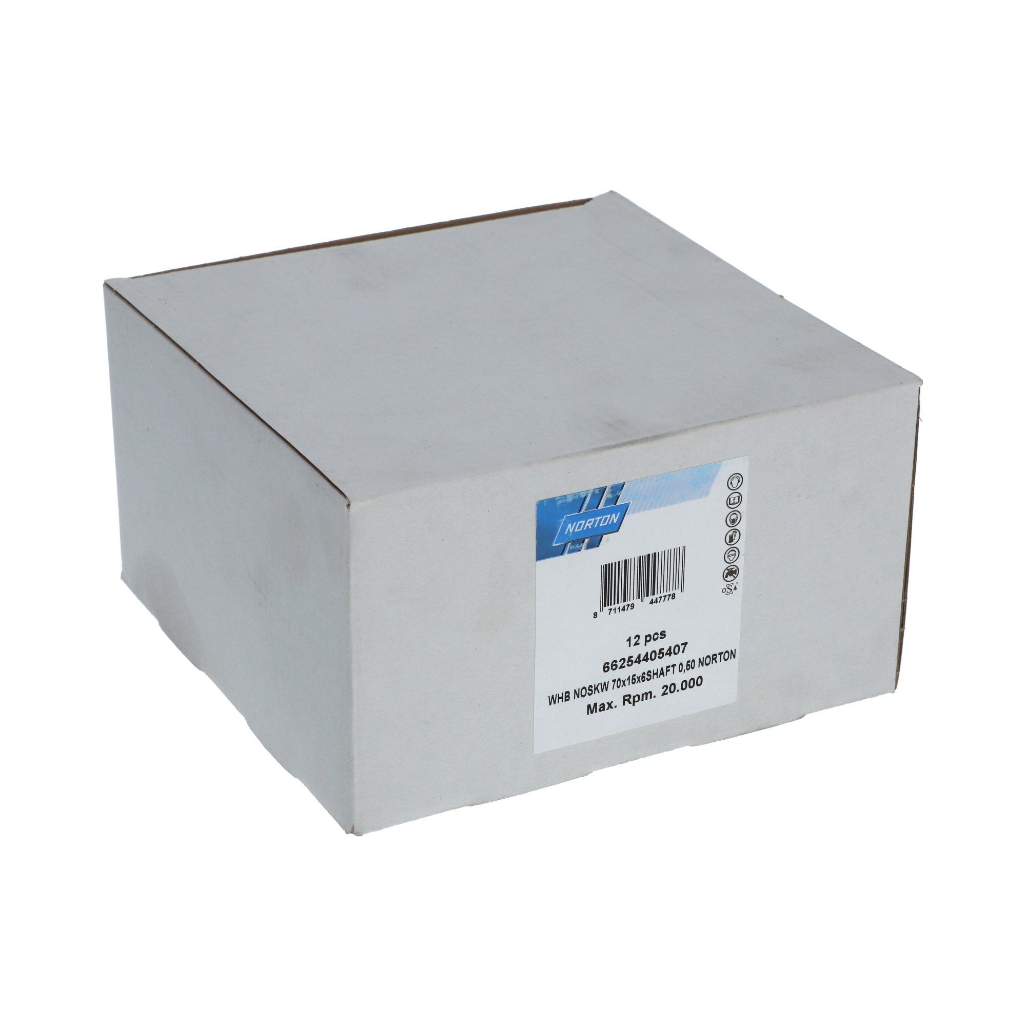 Escova Haste Aço Entrançado WHB 75x12x6 0,50 T15