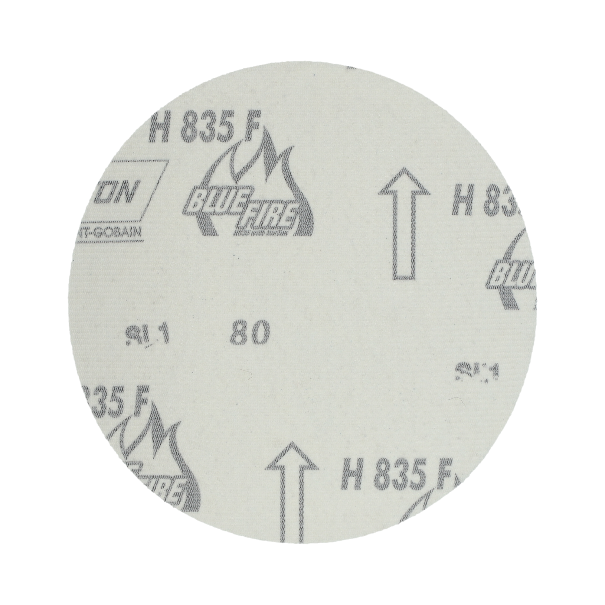 Disco lixa H835 Diam.150 P80 Blue Fire Norzon