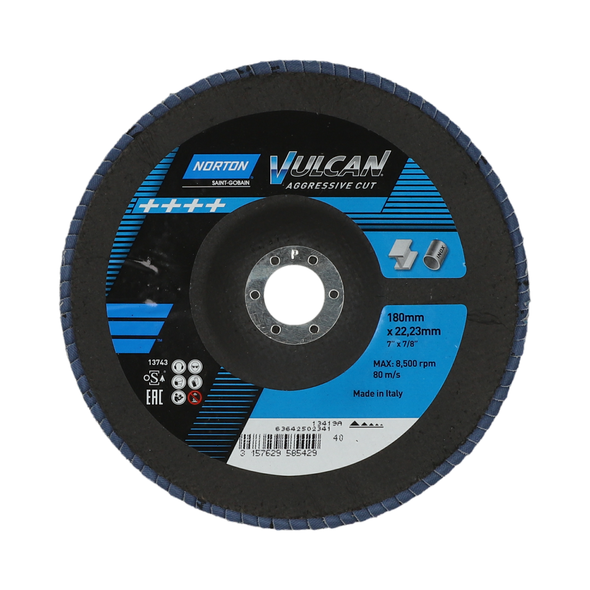 Discos Lamelados 180x22 Vulcan R842 P40