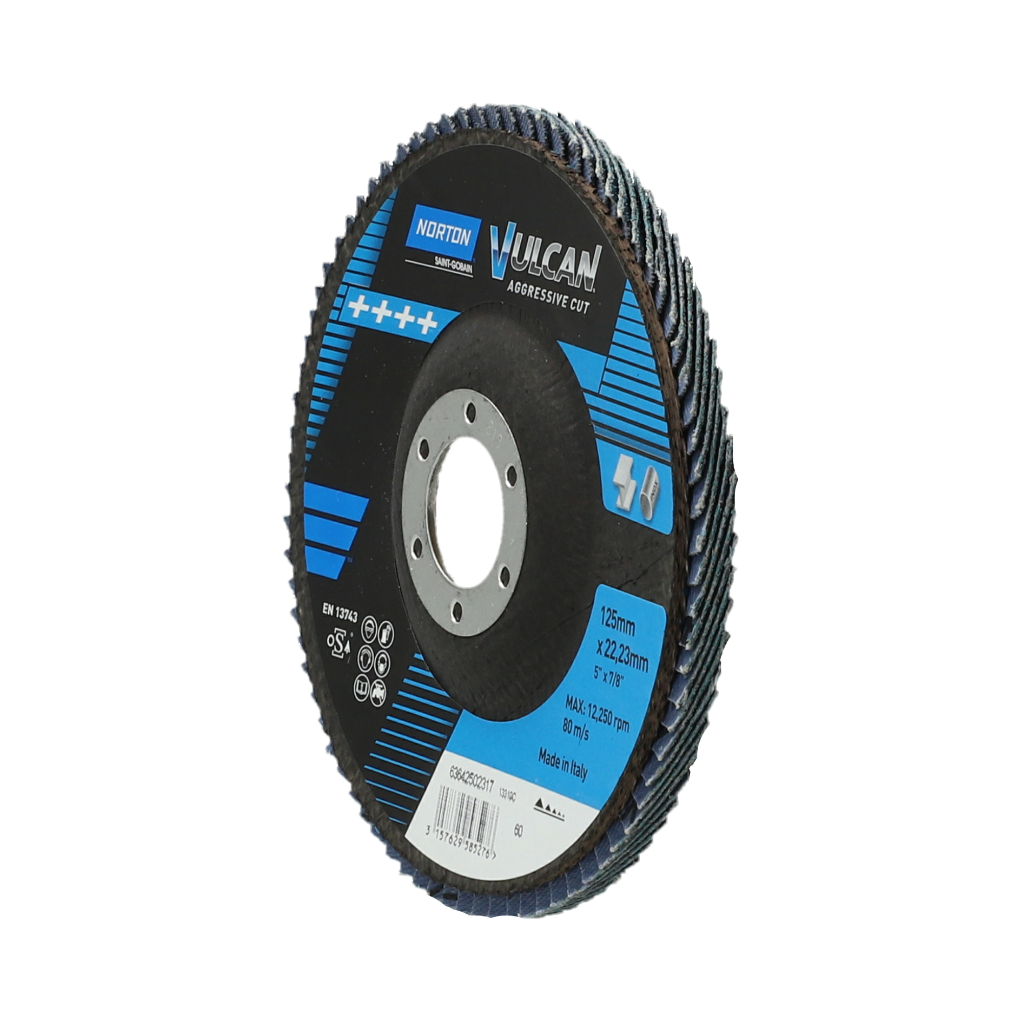 Disco Lamelado Vulcan R842 125x22 P60