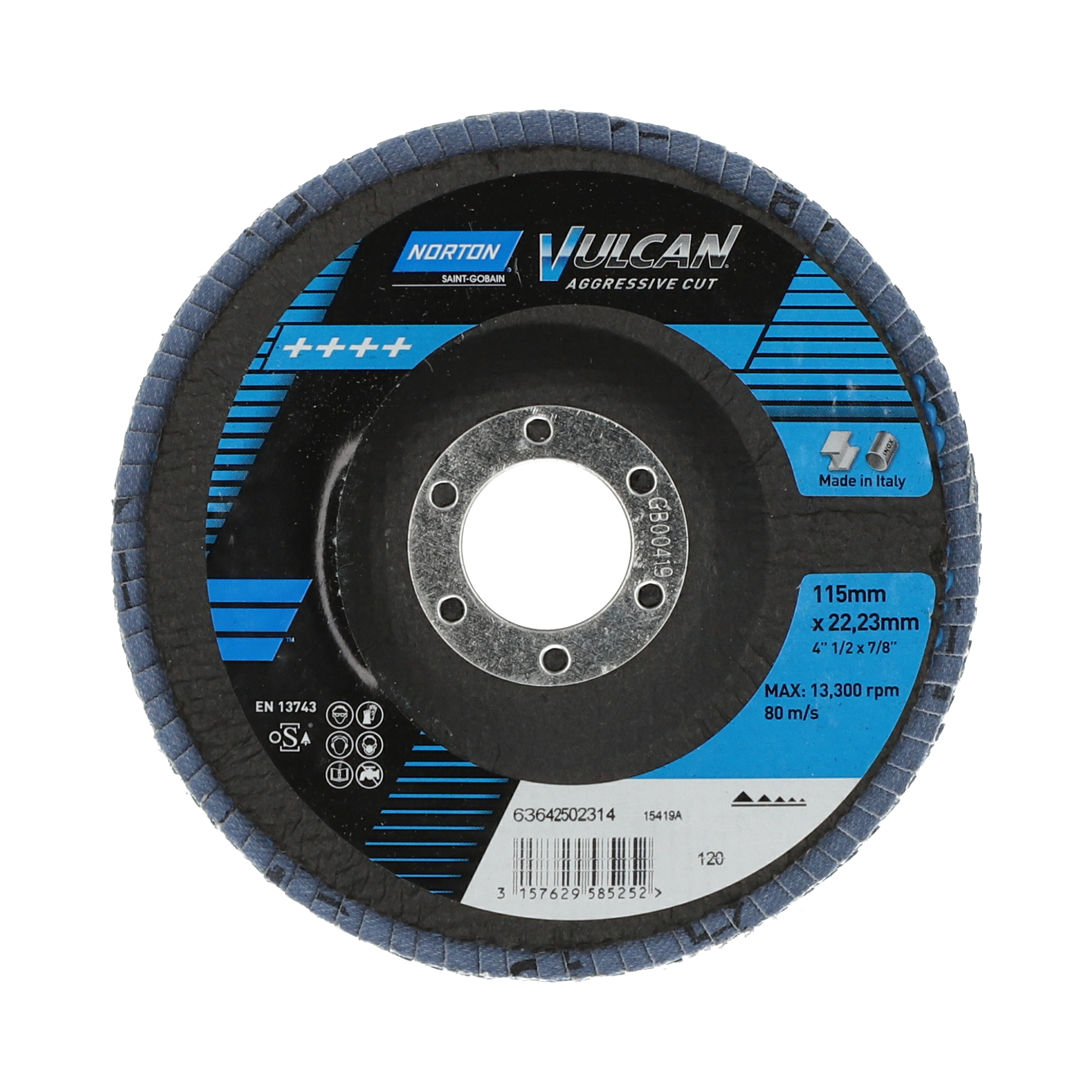 Disco lamelados 115x22 Vulcan R842 P120