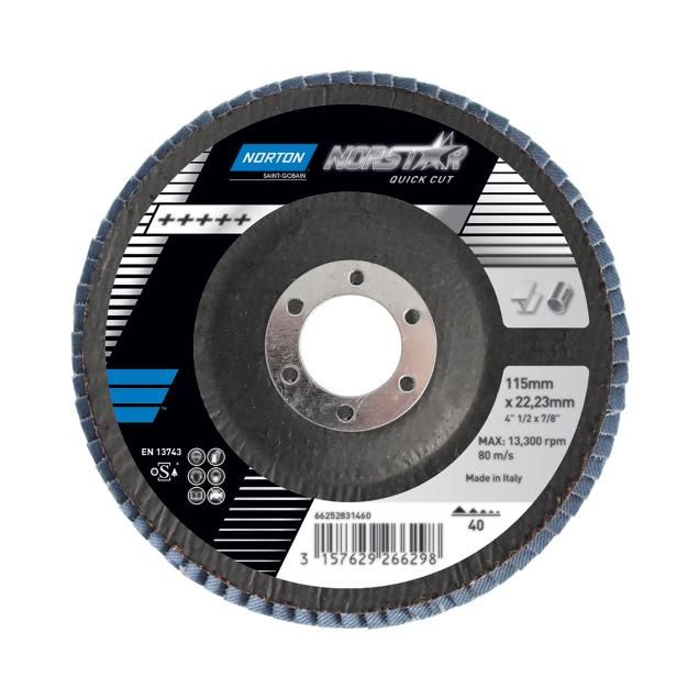 Discos Lamelados Norstar 115x22 P40