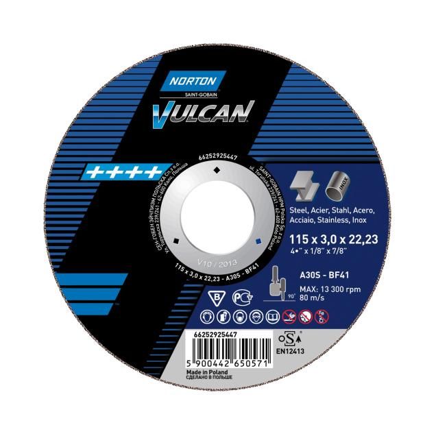Disco Corte A30S 230x3,0x22,23 T41 NOR-Vulcan