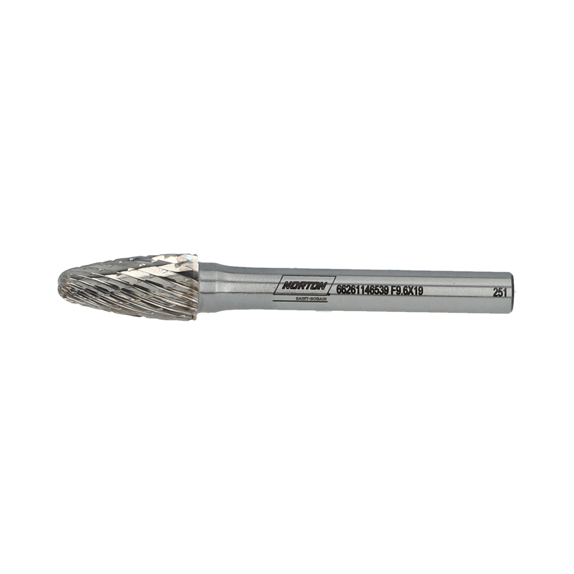 BURRS SHAPE F 9.5X19 CUT D 6OL64 NOR BDX · 66261146539