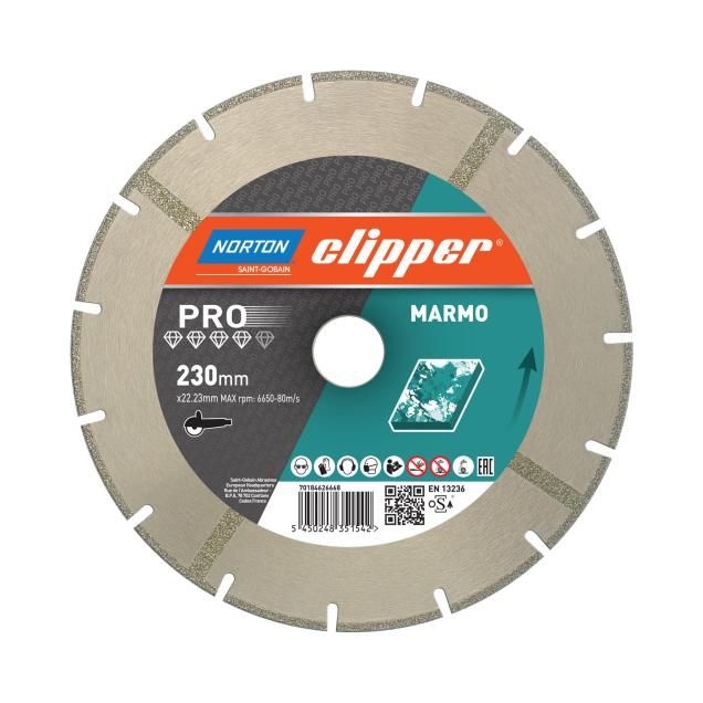 Disco Diamantado Pro Marmo Norton Clipper